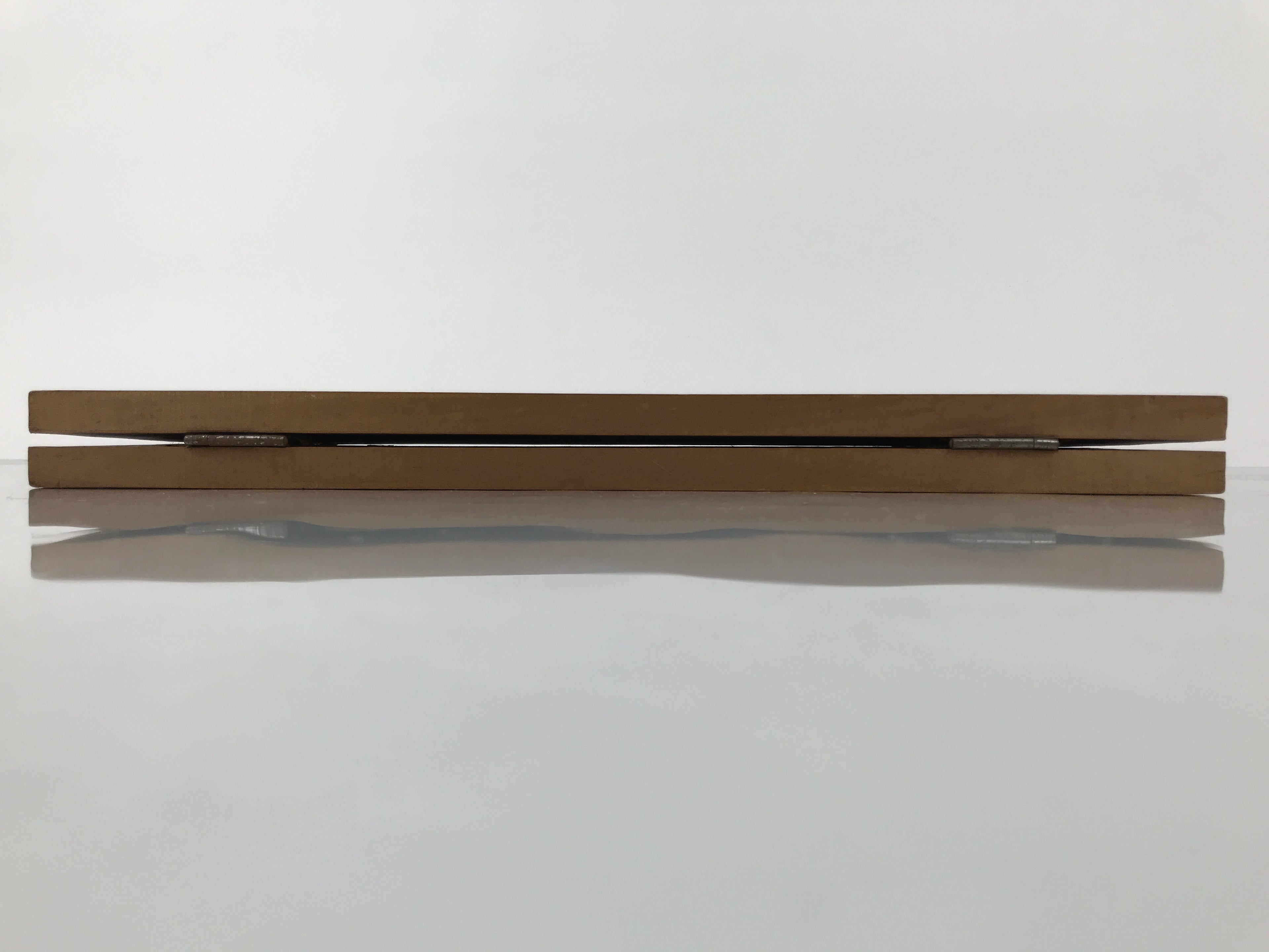 Japanese Wood Go Board Vtg Game Folding Goban Portable Igo 19X19 Grid GB102