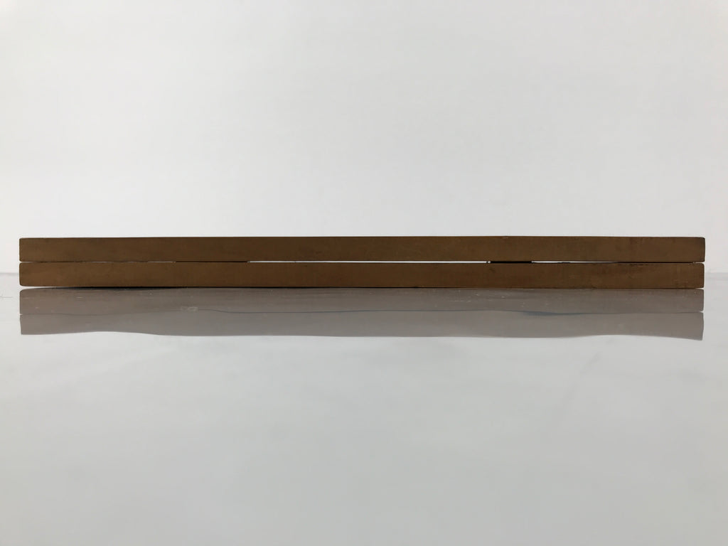 Japanese Wood Go Board Vtg Game Folding Goban Portable Igo 19X19 Grid GB102