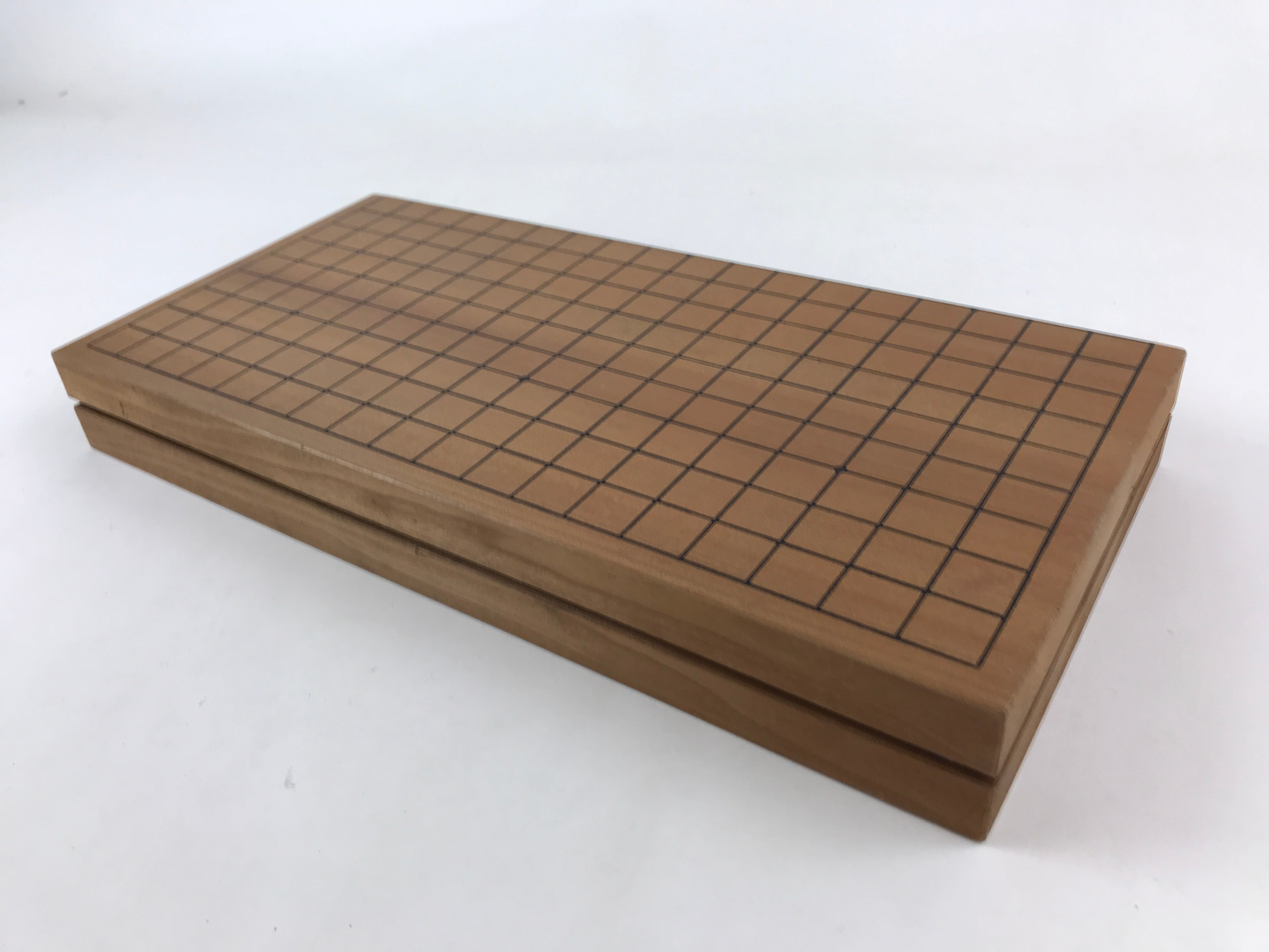 Shogi Japanese Chess Game Set - Wooden Table Board with Drawers