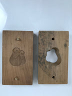 Japanese Wood Kashigata Cake Mold Sweet Wagashi Adonis Flower Fukujusou Kg801