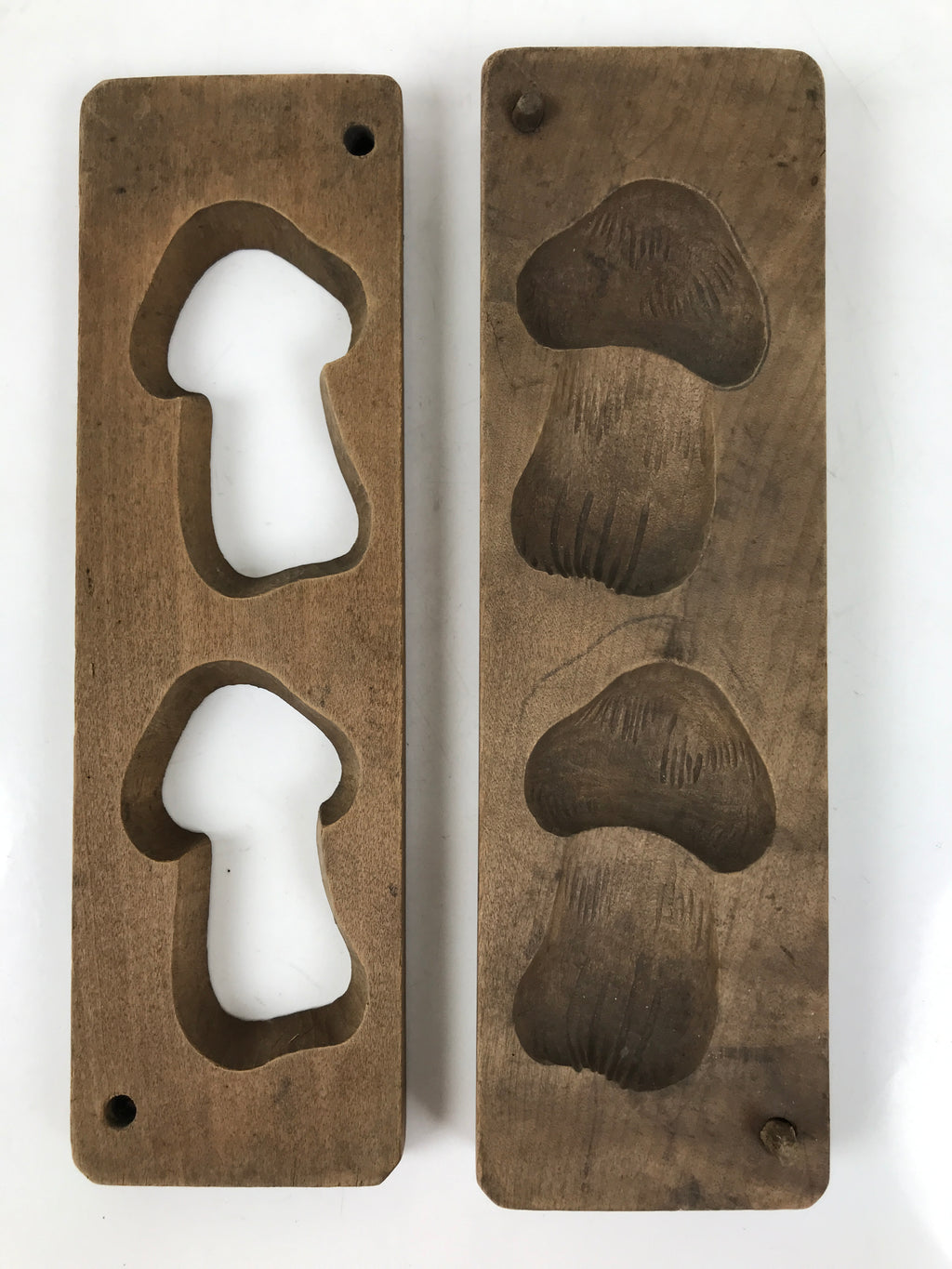 Japanese Wood Kashigata Cake Mold Sweet Wagashi Kinoko Matsutake Mushroom Kg717
