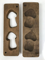 Japanese Wood Kashigata Cake Mold Sweet Wagashi Kinoko Matsutake Mushroom Kg717