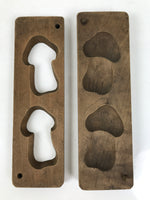 Japanese Wood Kashigata Cake Mold Sweet Wagashi Kinoko Matsutake Mushroom Kg717