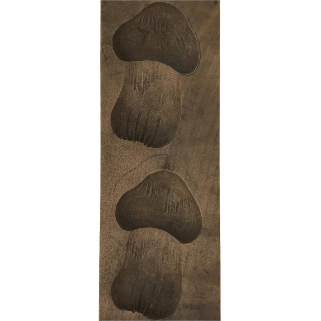 Japanese Wood Kashigata Cake Mold Sweet Wagashi Kinoko Matsutake Mushroom Kg717