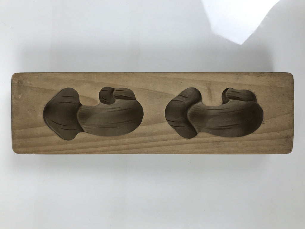Japanese Wood Kashigata Cake Mold Sweet Wagashi Kinoko Matsutake Mushroom Kg763