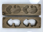 Japanese Wood Kashigata Cake Mold Sweet Wagashi Kinoko Matsutake Mushroom Kg763