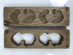 Japanese Wood Kashigata Cake Mold Sweet Wagashi Kinoko Matsutake Mushroom Kg763
