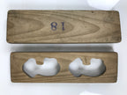 Japanese Wood Kashigata Cake Mold Sweet Wagashi Kinoko Matsutake Mushroom Kg763