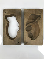 Japanese Wood Kashigata Cake Mold Sweet Wagashi Kinoko Matsutake Mushroom Kg782