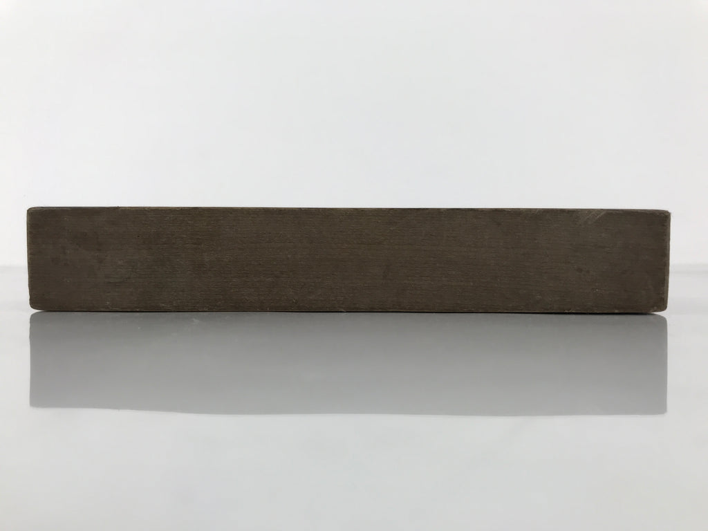 Japanese Wood Kashigata Cake Mold Vtg Sweet Wagashi Bamboo Shoot Takenoko Kg778