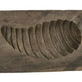 Japanese Wood Kashigata Cake Mold Vtg Sweet Wagashi Bamboo Shoot Takenoko Kg778