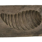 Japanese Wood Kashigata Cake Mold Vtg Sweet Wagashi Bamboo Shoot Takenoko Kg778