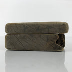 Japanese Wood Kashigata Cake Mold Vtg Sweet Wagashi Bamboo Shoot Takenoko Kg790