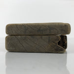 Japanese Wood Kashigata Cake Mold Vtg Sweet Wagashi Bamboo Shoot Takenoko Kg790