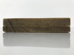 Japanese Wood Kashigata Cake Mold Vtg Sweet Wagashi Folding Fan Sensu Kg758