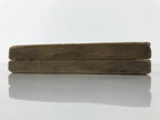 Japanese Wood Kashigata Cake Mold Vtg Sweet Wagashi Folding Fan Sensu Kg758