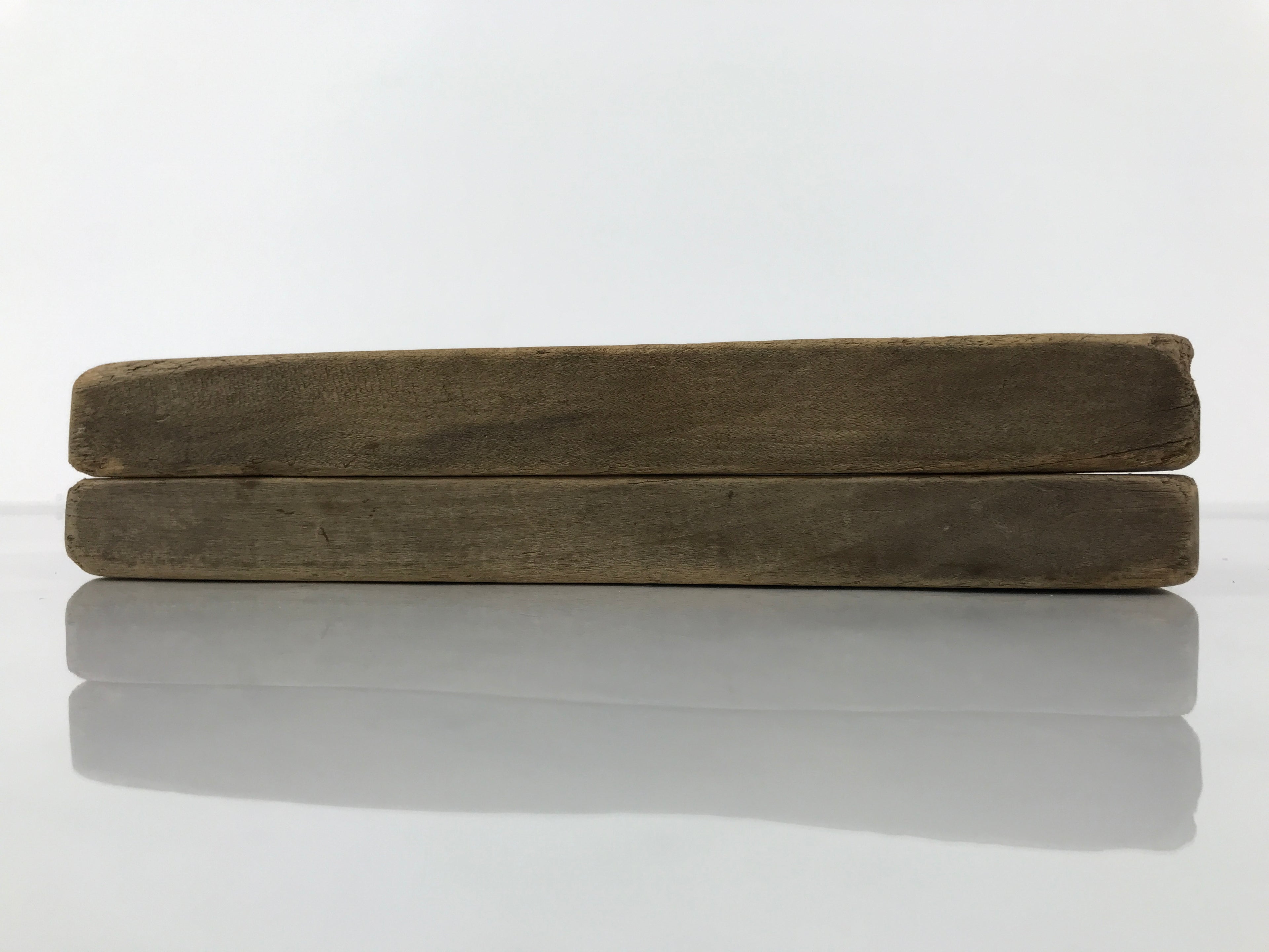 Japanese Wood Kashigata Cake Mold Vtg Sweet Wagashi Folding Fan Sensu Kg758