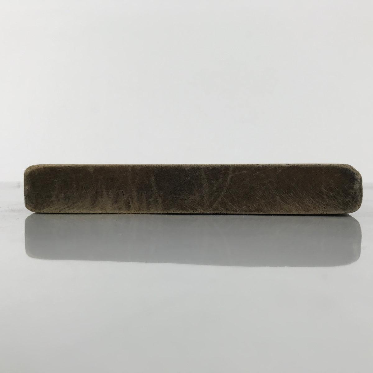 Japanese Wood Kashigata Cake Mold Vtg Sweet Wagashi Take Bamboo Back Plate Kg783