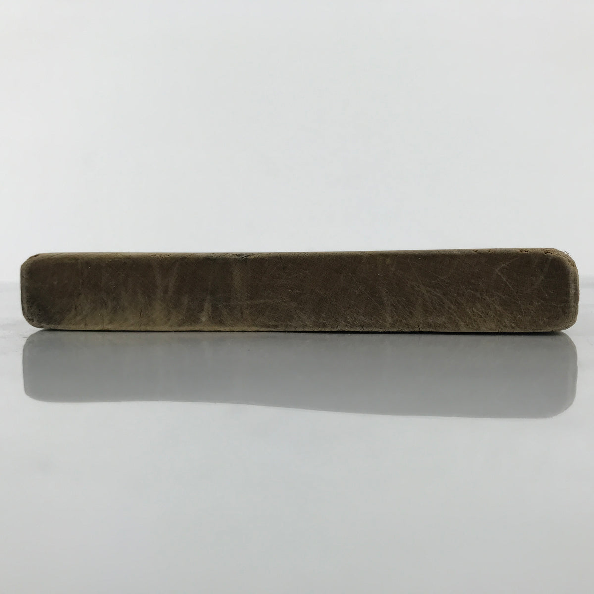 Japanese Wood Kashigata Cake Mold Vtg Sweet Wagashi Take Bamboo Back Plate Kg783
