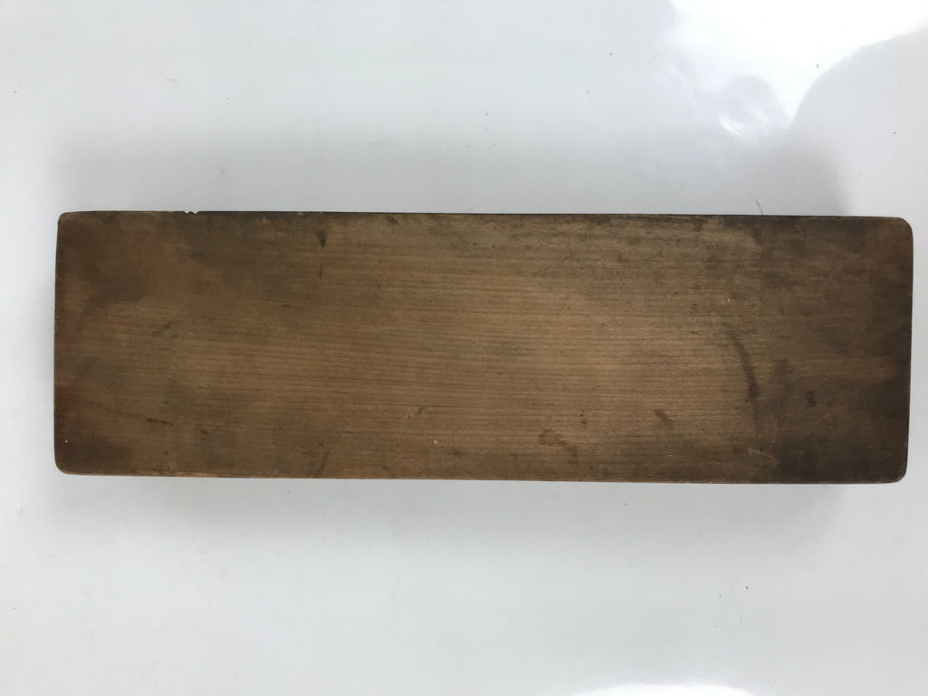 Japanese Wood Kashigata Cake Mold Vtg Sweet Wagashi Takenoko Bamboo Shoot Kg705