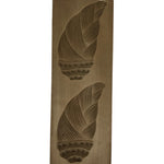 Japanese Wood Kashigata Cake Mold Vtg Sweet Wagashi Takenoko Bamboo Shoot Kg705