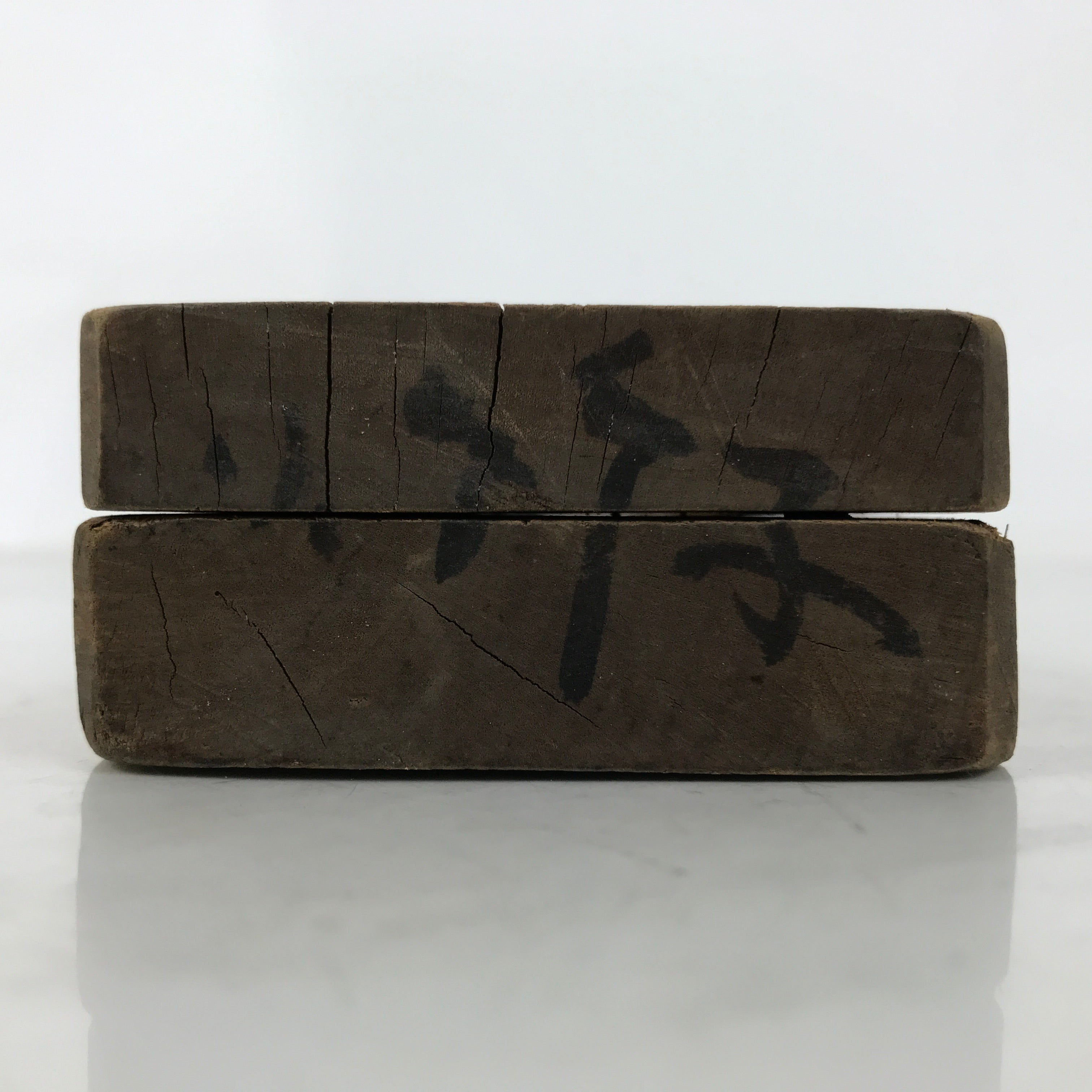 Japanese Wood Kashigata Cake Mold Vtg Sweet Wagashi Takenoko Bamboo Shoot Kg716