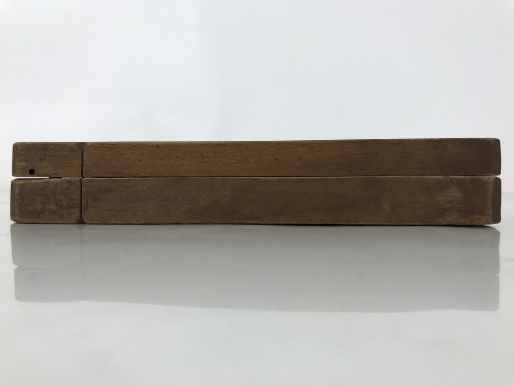 Japanese Wood Kashigata Cake Mold Vtg Sweet Wagashi Takenoko Bamboo Shoot Kg716