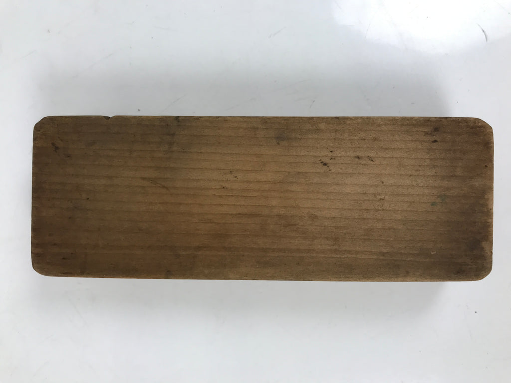 Japanese Wood Kashigata Cake Mold Vtg Sweet Wagashi Takenoko Bamboo Shoot Kg716