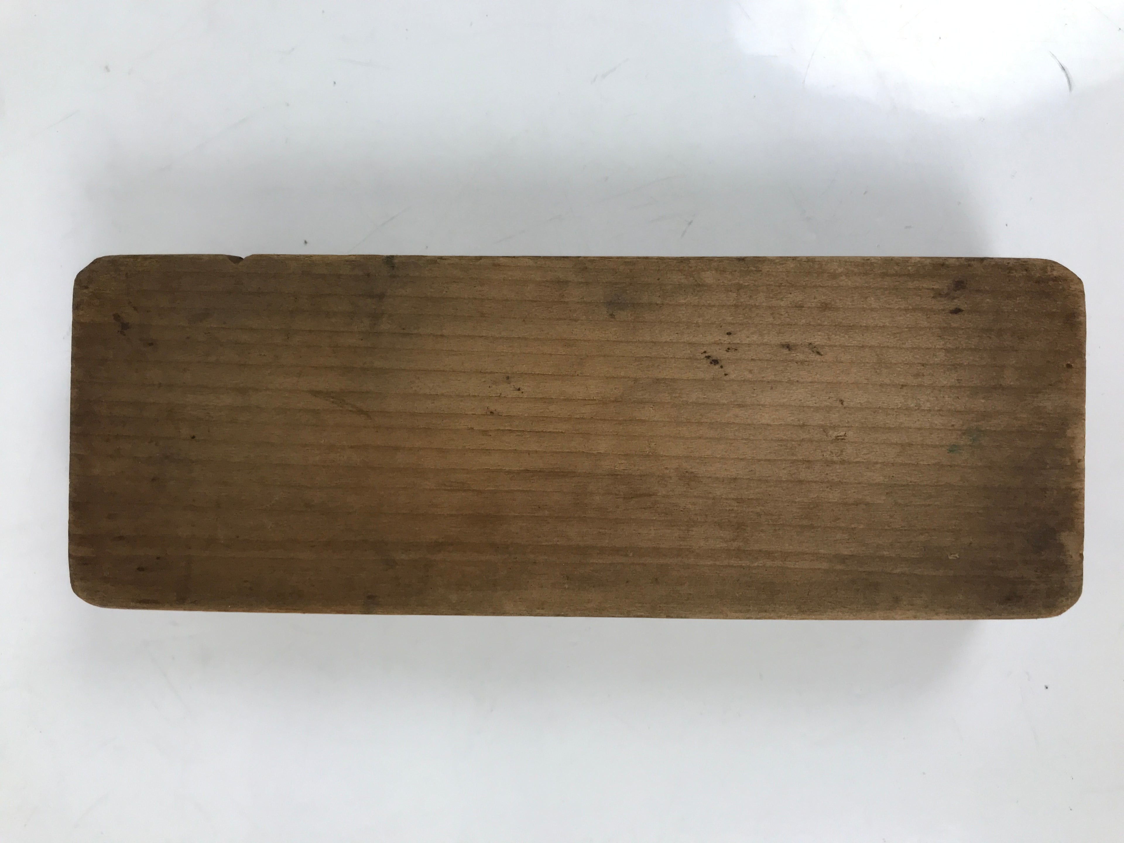 Japanese Wood Kashigata Cake Mold Vtg Sweet Wagashi Takenoko Bamboo Shoot Kg716