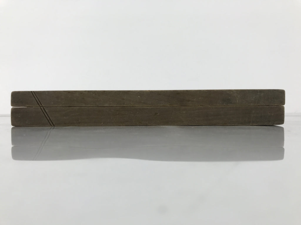 Japanese Wood Kashigata Cake Mold Vtg Sweet Wagashi Takenoko Bamboo Shoot Kg739