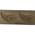 Japanese Wood Kashigata Cake Mold Vtg Sweet Wagashi Takenoko Bamboo Shoot Kg739