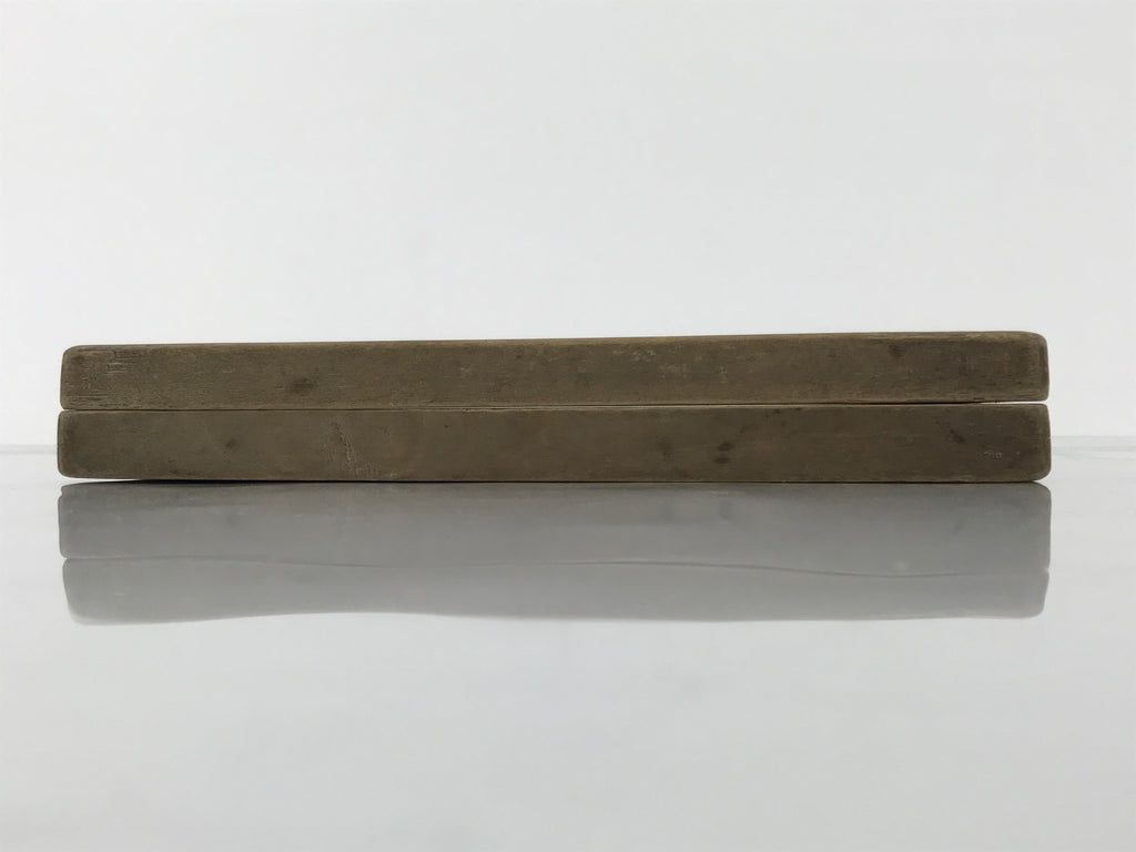 Japanese Wood Kashigata Cake Mold Vtg Sweet Wagashi Takenoko Bamboo Shoot Kg749