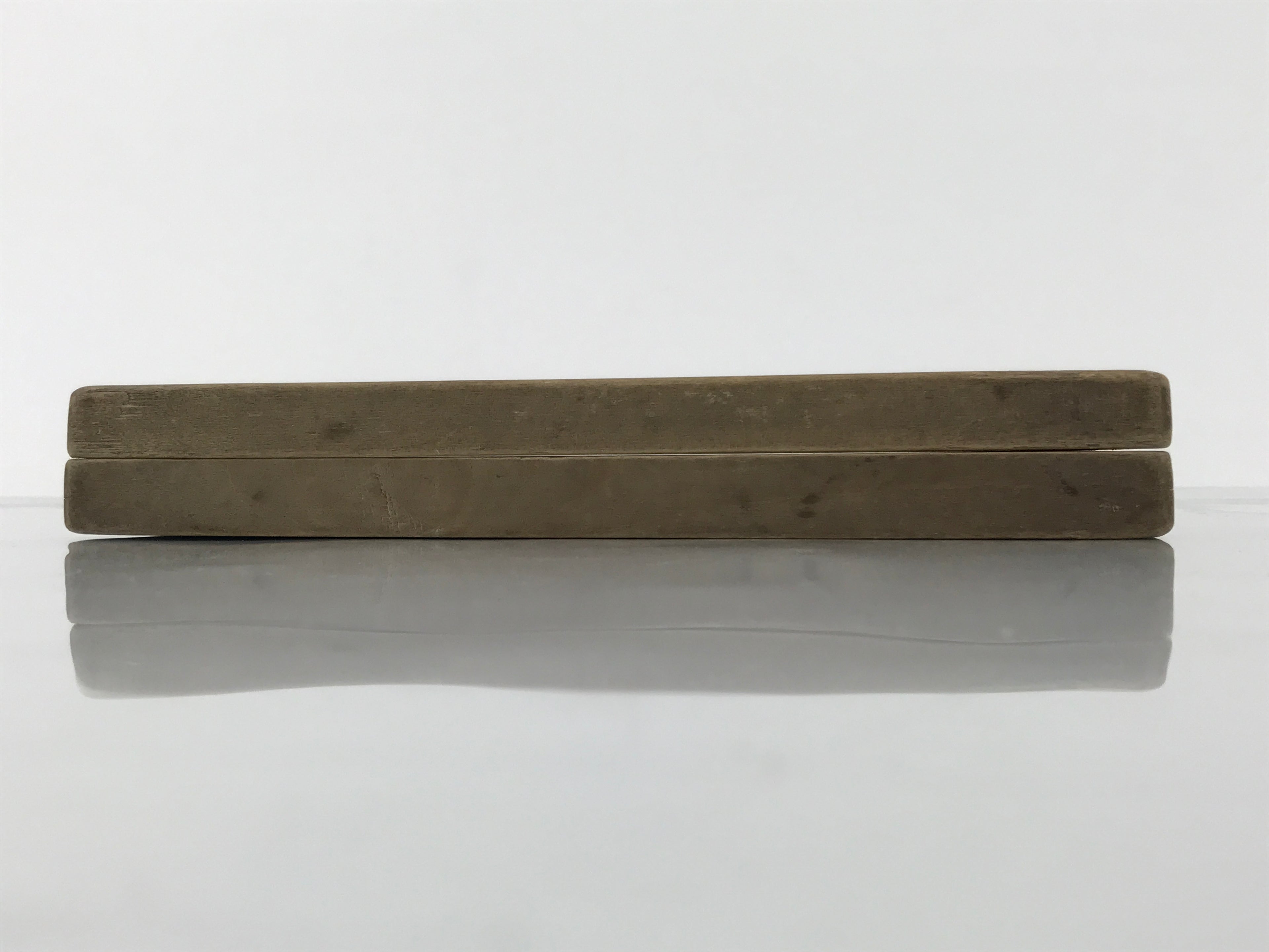 Japanese Wood Kashigata Cake Mold Vtg Sweet Wagashi Takenoko Bamboo Shoot Kg749