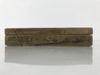 Japanese Wood Kashigata Cake Mold Vtg Sweet Wagashi Takenoko Bamboo Shoot Kg773