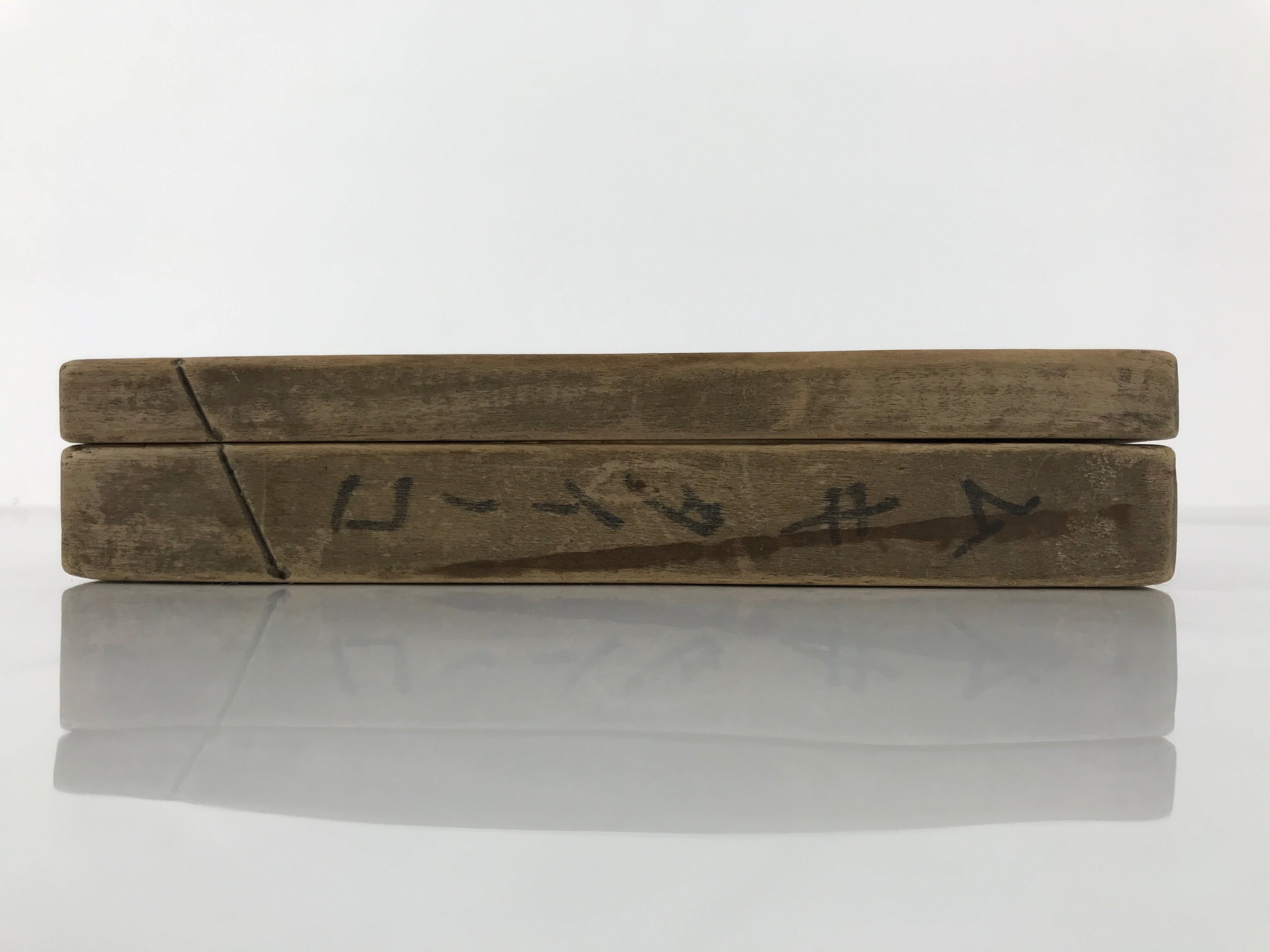 Japanese Wood Kashigata Cake Mold Vtg Sweet Wagashi Takenoko Bamboo Shoot Kg773