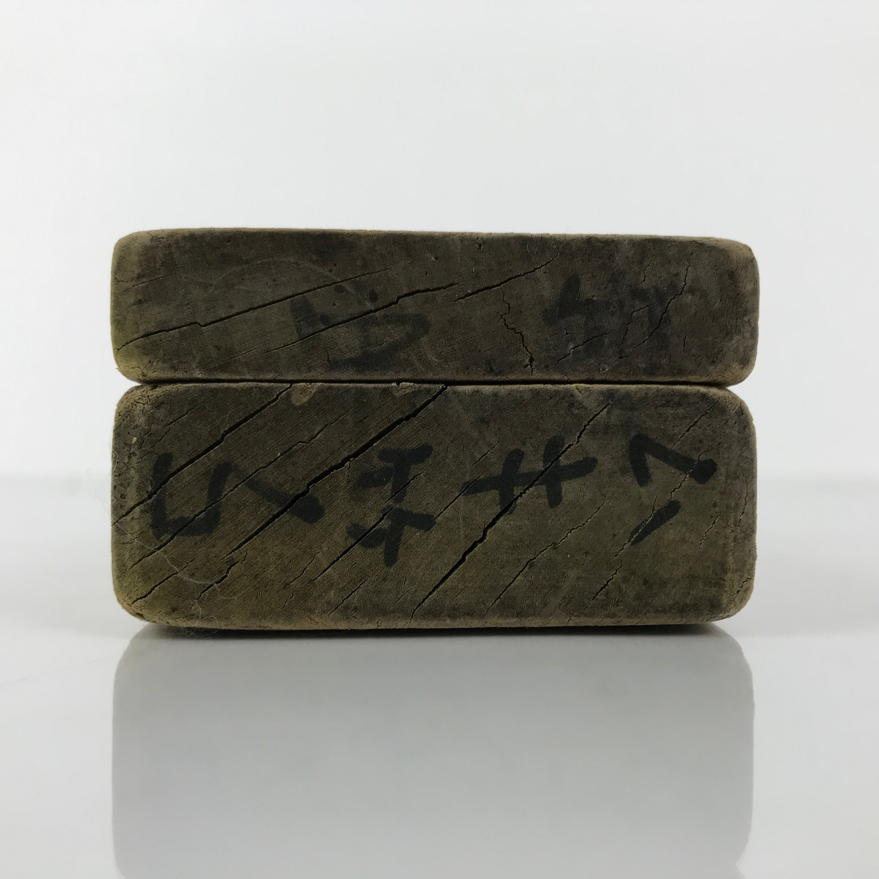 Japanese Wood Kashigata Cake Mold Vtg Sweet Wagashi Takenoko Bamboo Shoot Kg773