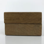 Japanese Wood Kashigata Cake Mold Vtg Wagashi Kayabuki Thatched Roof House Kg792