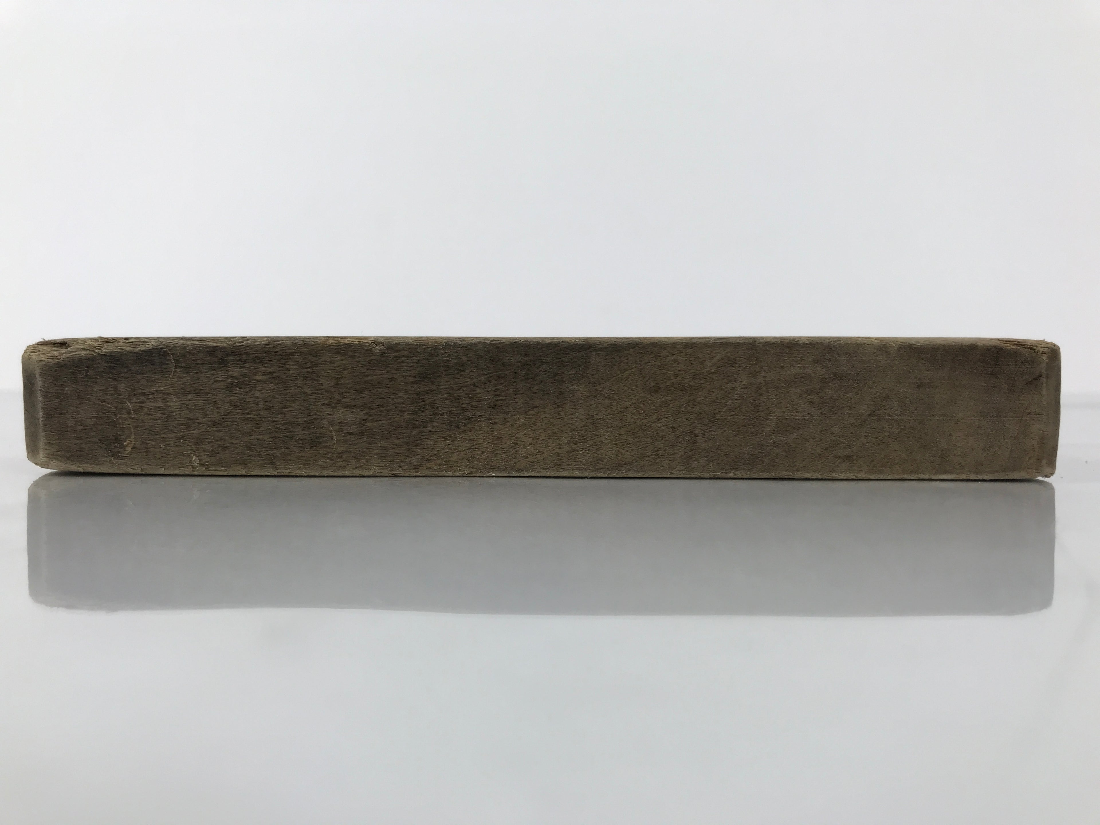 Japanese Wood Kashigata Cake Mold Vtg Wagashi Kikkou Hexagonal Back Plate Kg780
