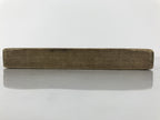 Japanese Wood Kashigata Cake Mold Vtg Wagashi Kikkou Hexagonal Back Plate Kg780