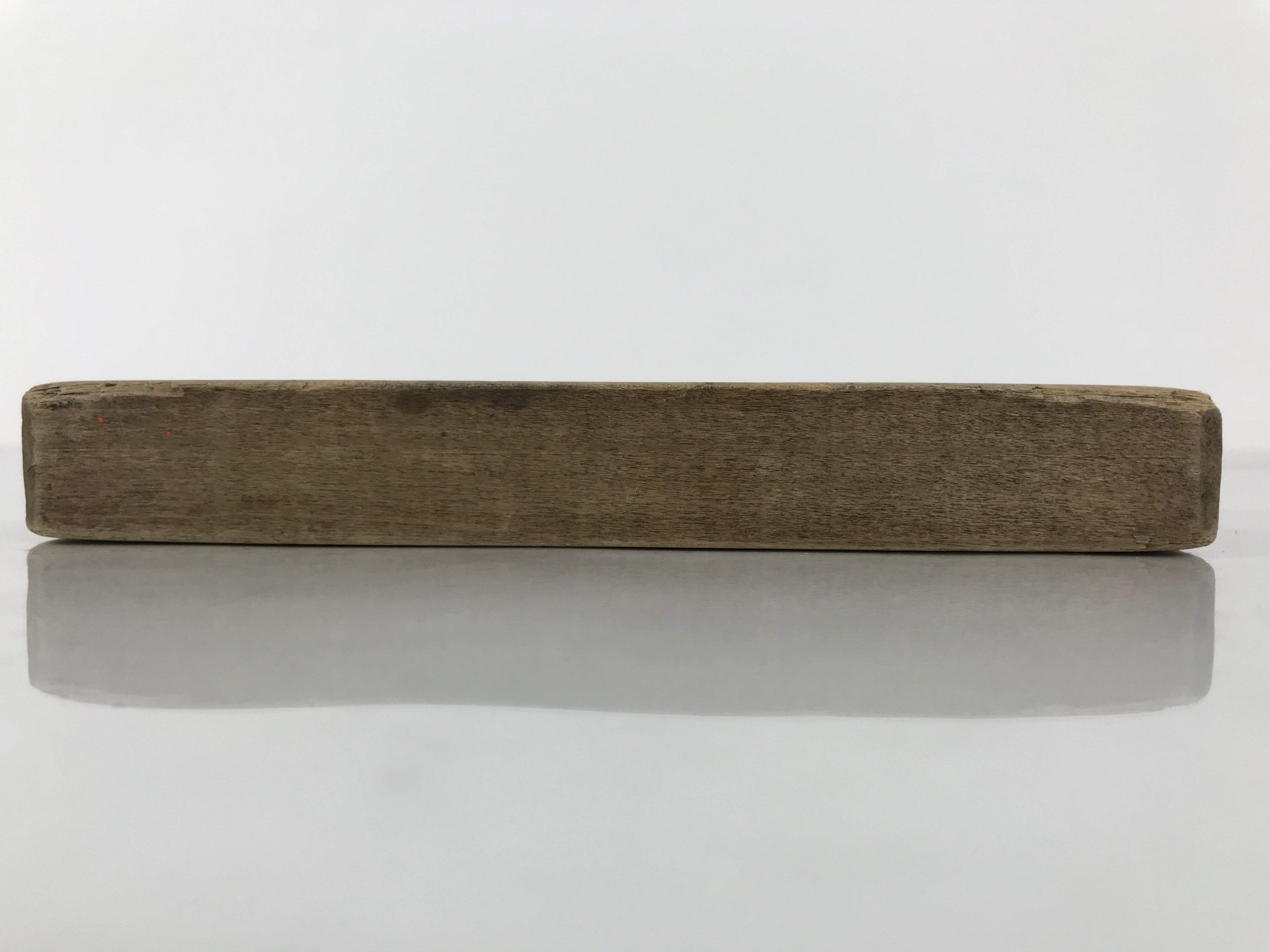 Japanese Wood Kashigata Cake Mold Vtg Wagashi Kikkou Hexagonal Back Plate Kg780