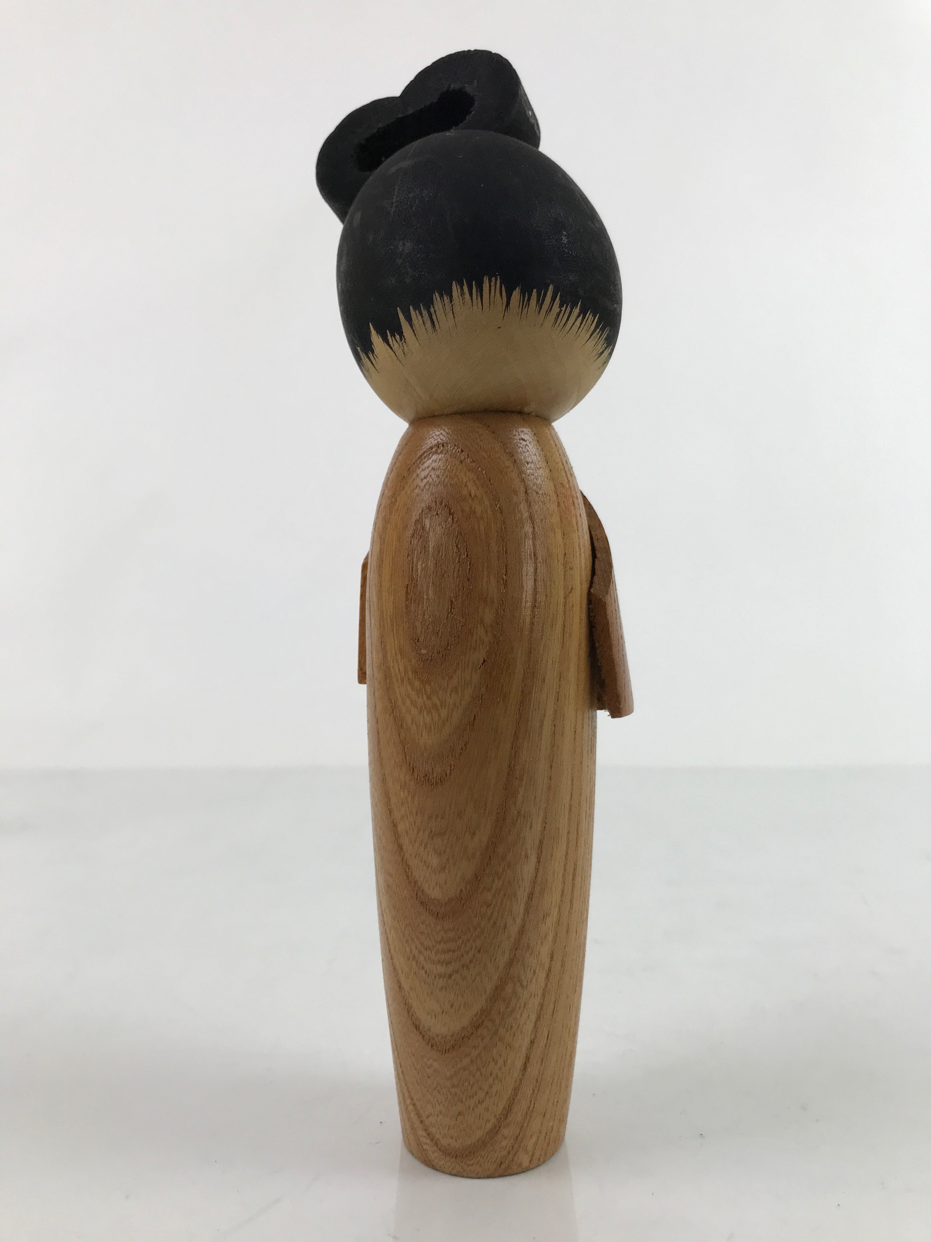 Japanese Wood Kokeshi Doll Figure Vtg Traditional Handmade Toy Kimono KF699