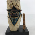 Japanese Wood Kokeshi Doll Vtg Furukawa Sugo Lion Dance Shishimai Folk Art KF712