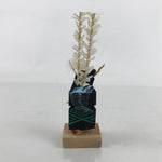 Japanese Wood Kokeshi Doll Vtg Iwate Hanamaki Lion Dance Shishi Odori KF713