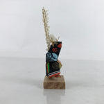 Japanese Wood Kokeshi Doll Vtg Iwate Hanamaki Lion Dance Shishi Odori KF713