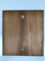 Japanese Wood Portable Go Board Game Set Vtg Folding Goban Igo 19X19 Grid GB103