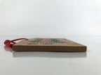 Japanese Wood Shrine Plaque Ema Vtg Muroji Temple Golden Hall Hanging Wish EM36