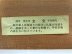 Japanese Wood Shrine Plaque Ema Vtg Muroji Temple Golden Hall Hanging Wish EM36
