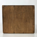 Japanese Wood Tansu Storage Chest Haribako Sewing Box 3 Drawers Brown T400