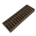 Japanese Wooden Abacus Soroban Math Calculating Tool Vtg 1/4 Beads 13 Rows ST68