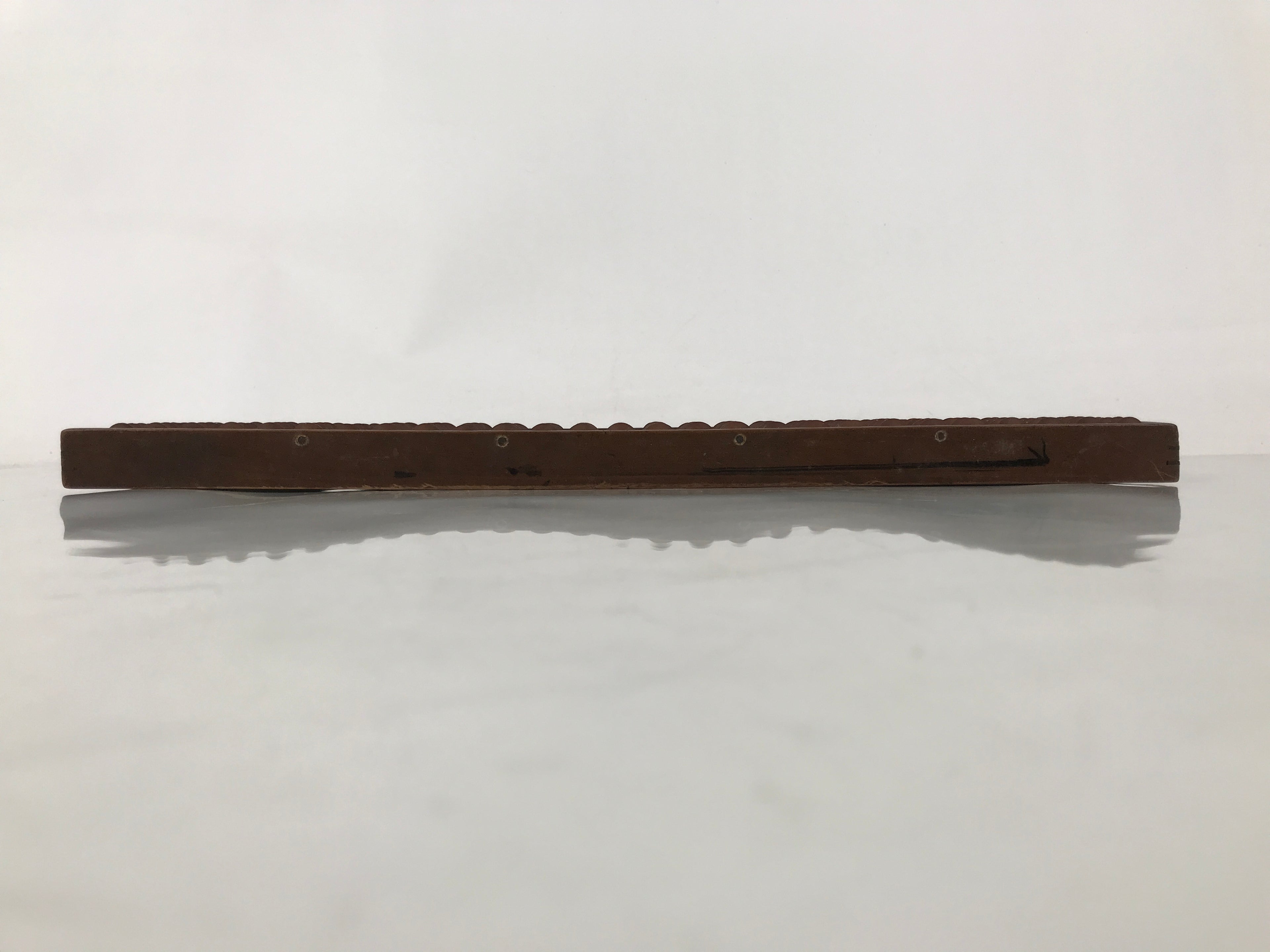 Japanese Wooden Abacus Soroban Math Calculating Tool Vtg 1/4 Beads 27 Rows ST71